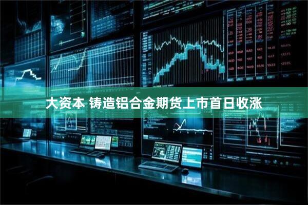 大资本 铸造铝合金期货上市首日收涨